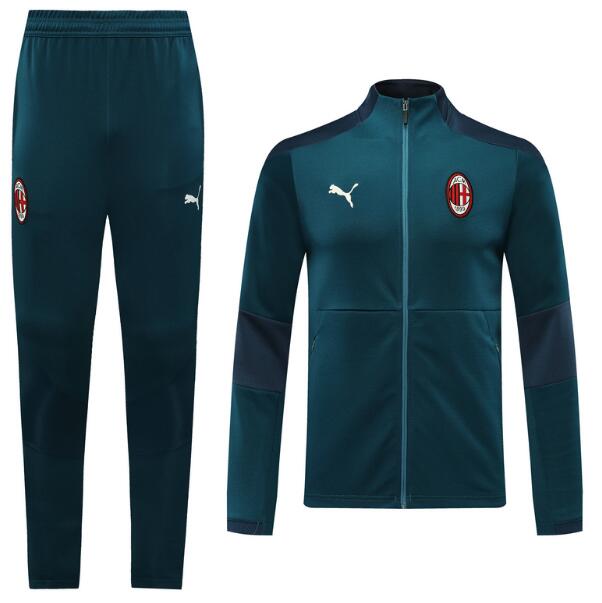 AC Milan Blue Training Kits Jacket and Trousers 2020/21